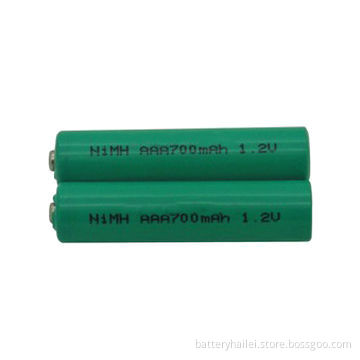 800mAh Rechargeable NiMH Batteries with 1.2V Voltage and High Temperature